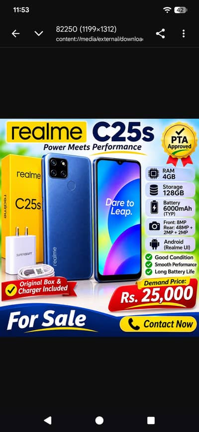 Realme C25s