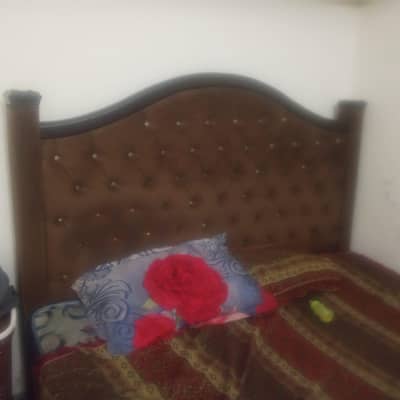 wooden sheet mix bed set