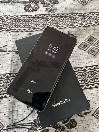 Samsung Mobile Note 10 lite 128gb
