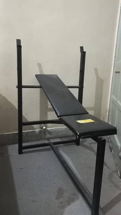 Gym bench flat/incline/decline 4step