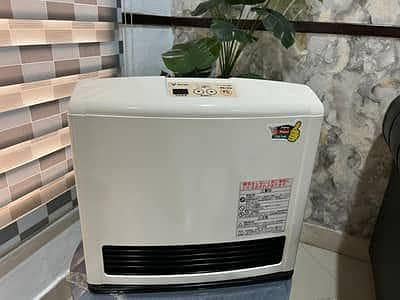 Rinnai gas plus electric blower room heaters/ japanese gas heater