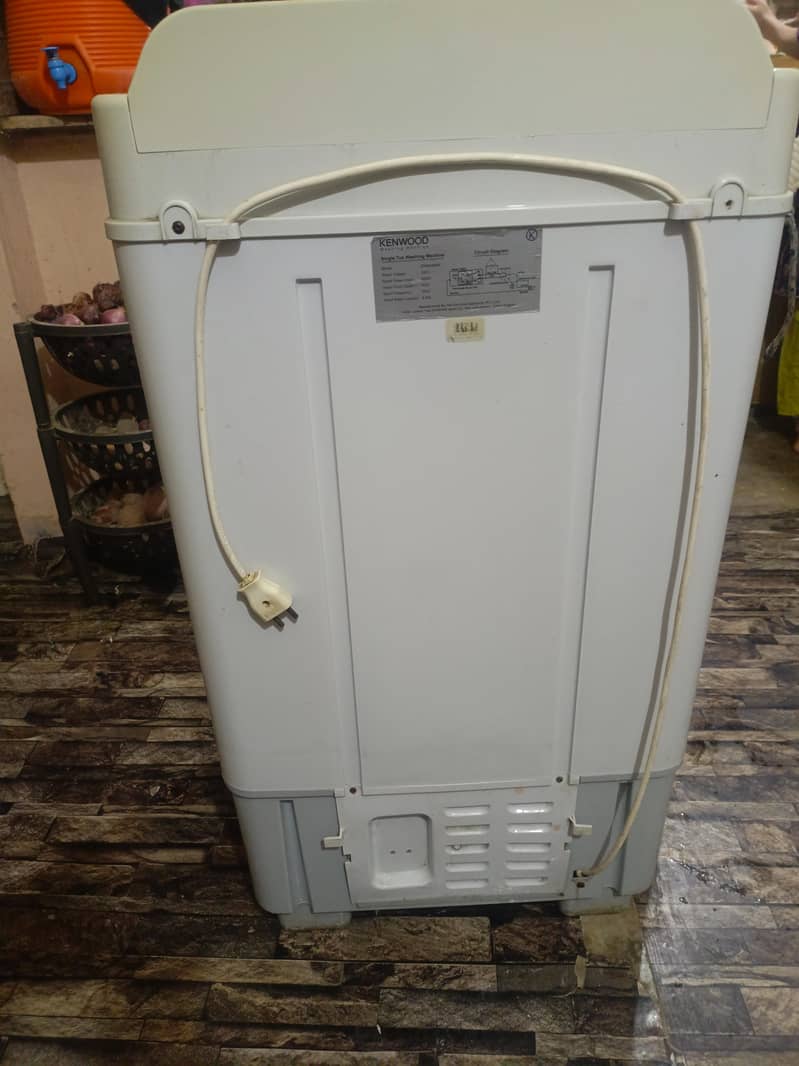 washing machine 1