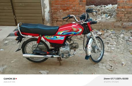 Honda cd70 2024 modle in good condition. 03236133561