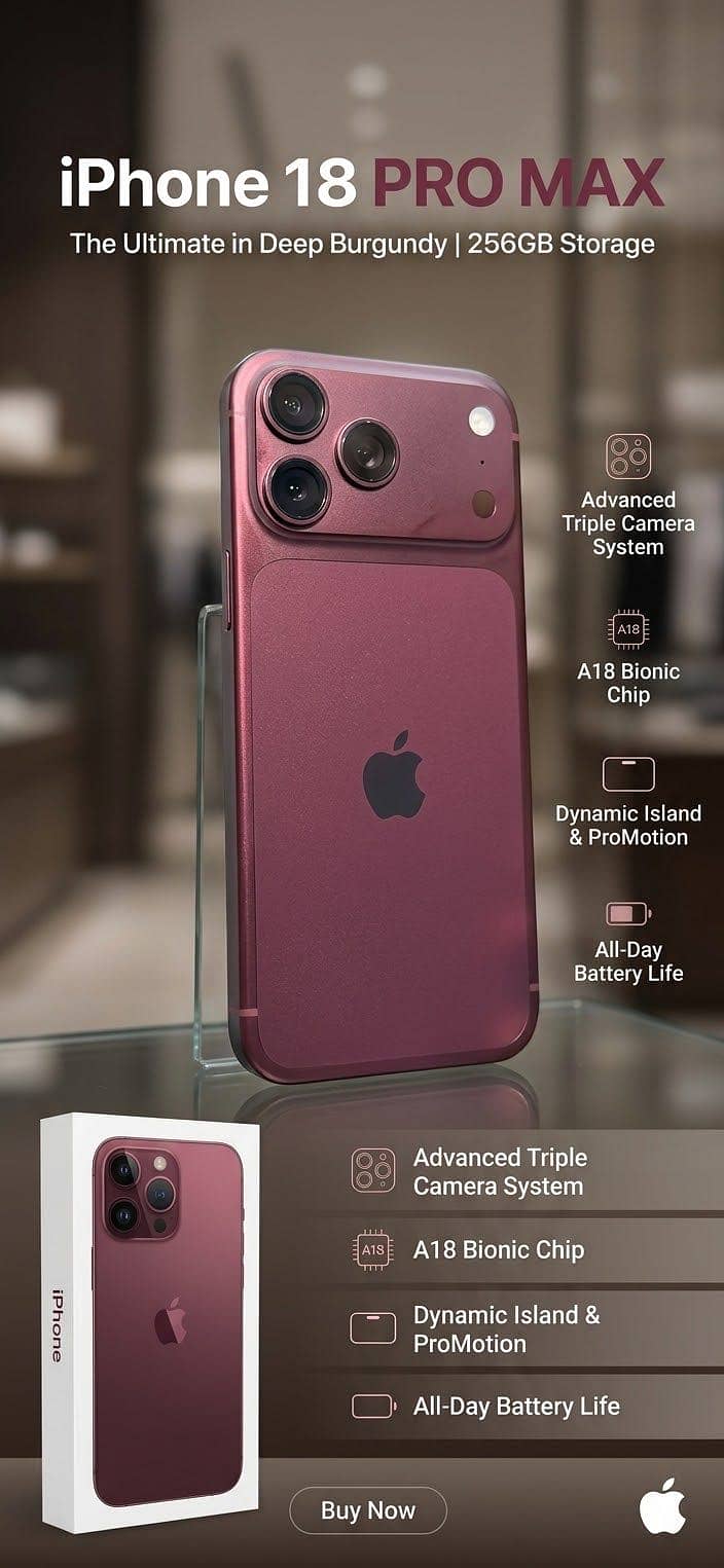 Apple iPhone 18 Pro Max 0