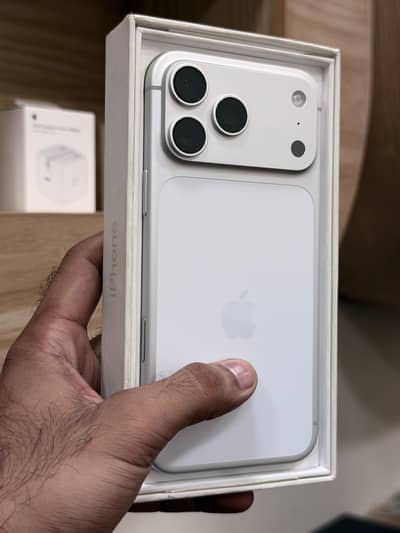 Iphone 17 pro max 256GB PTA-APPROVED Water Pack With Box
