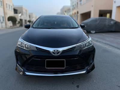 Toyota Corolla GLI 2017  New Shape & Uplifted In X