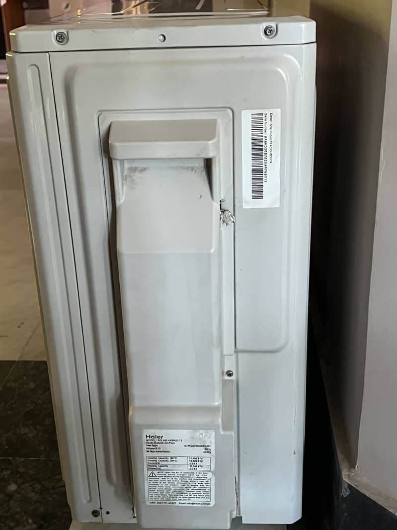 Brand New Haeir T3 solar AC, capacity upto 2 Tons. Hot Deal 1