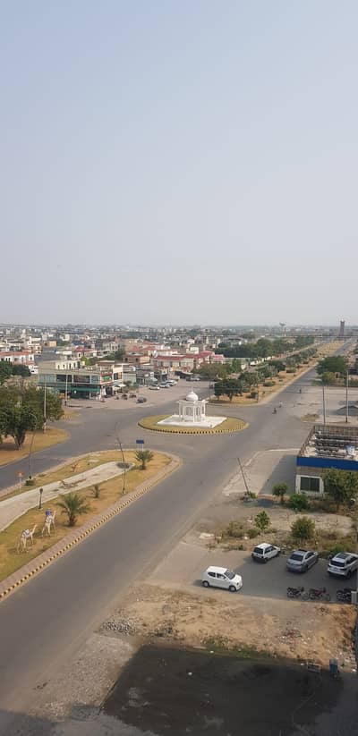 Premium 1 Kanal Residential Plot 100 feet Road + Facing park Block N Khayaban e Amin