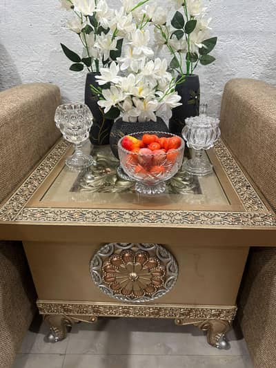 Luxury 3-piece centre Table Set- 1 large & 2 small Tables
