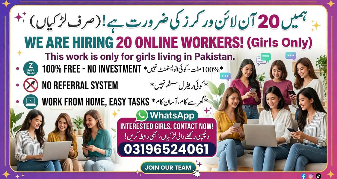work from home opportunities for girls - Part Time Jobs - 1121068413
