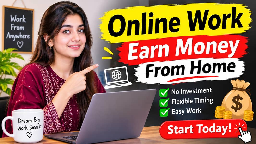 online work available 1