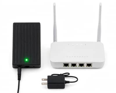 Mini UPS Wifi Router Power Bank , 4 to 6 Battery Power Bank