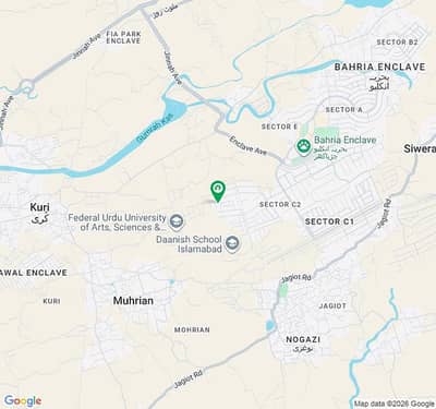 Luxury 10 Marla Designer House For Sale On Main Boulevard Sector C-2 Near To Gate Bahria Enclave Islamabad