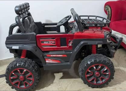 Very sturdy jeep for kids