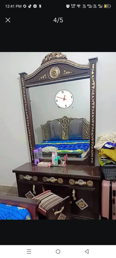 Wooden King size