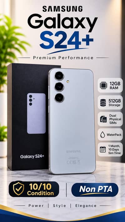 Samsung S24 Plus 512gb Dual physical sims 03037516143