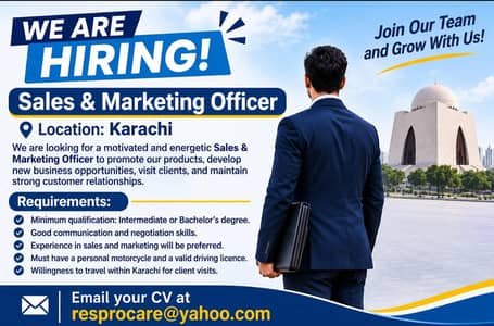 Required Sales & Marketing Office