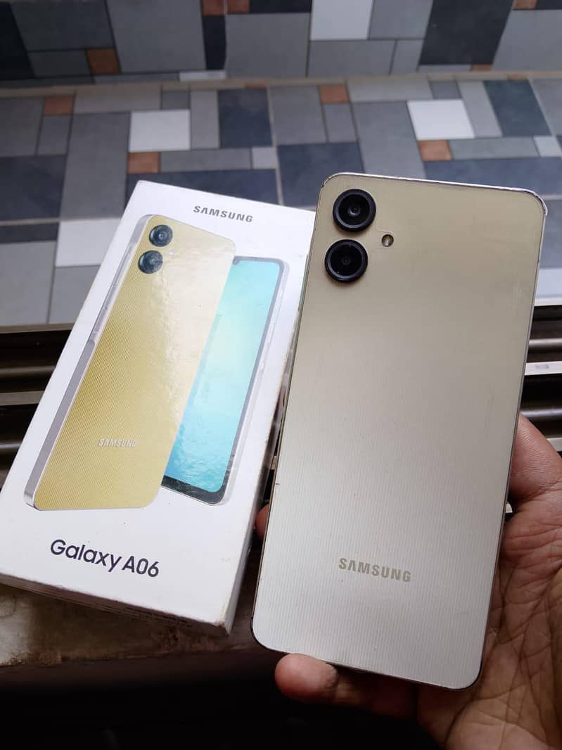 With Box Samsung Mobile A06 1
