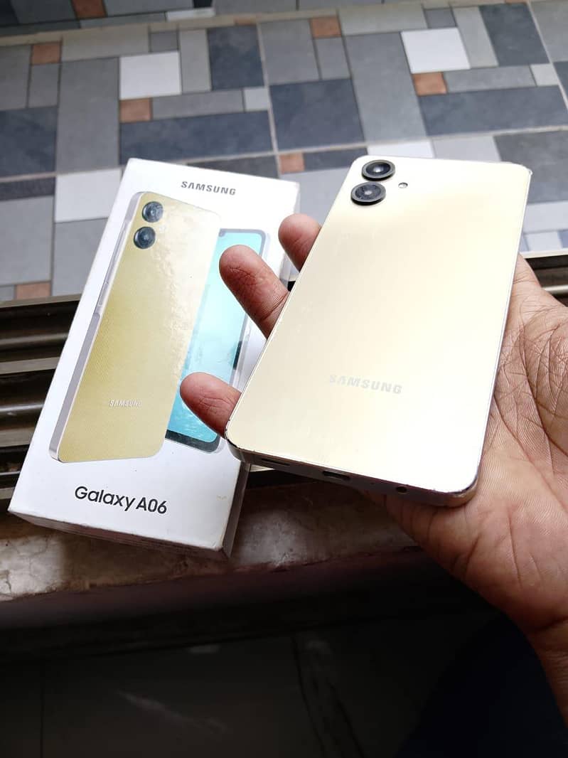 With Box Samsung Mobile A06 6