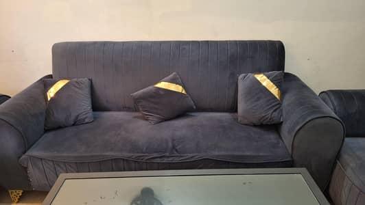Complate Sofa Set - 3,2,1 Seater Sofa set & Center Table