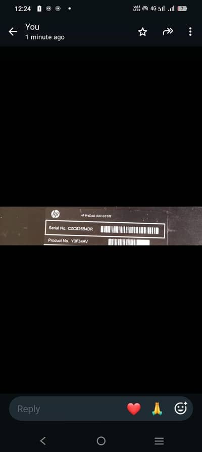 HP Core i3 7th Generation Computer 8GB RAM 256GB SSD + HP Printer