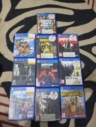 Ps5 with 10 games