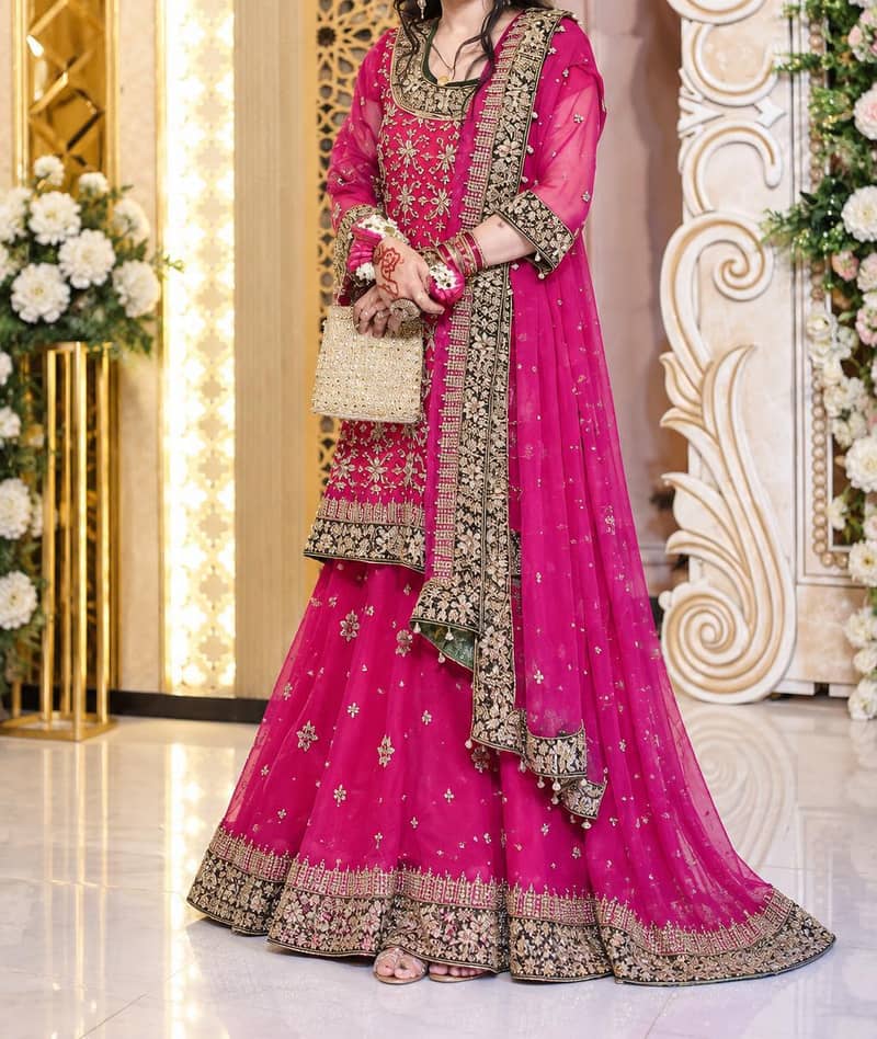 barat dress magenta 0
