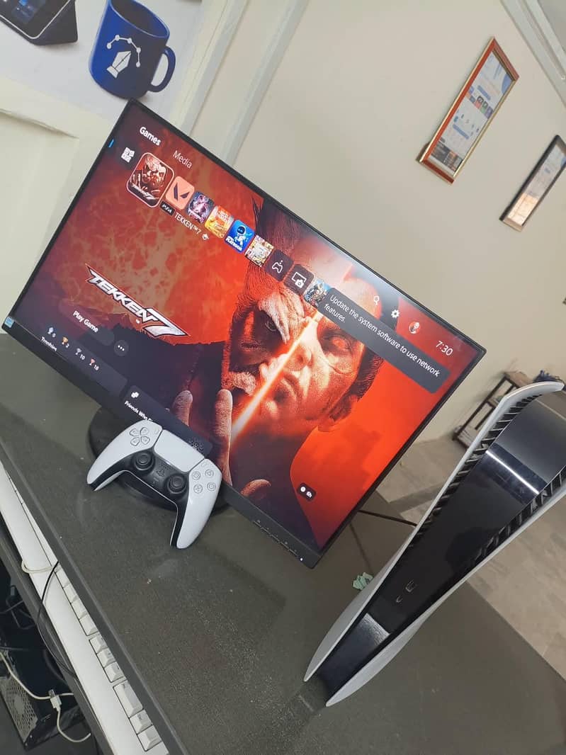 Ps5 digital fat with controller 0