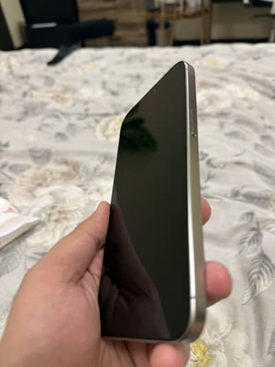 iPhone 15 Pro Max PTA approved - Titanium Natural 256 gb Mint