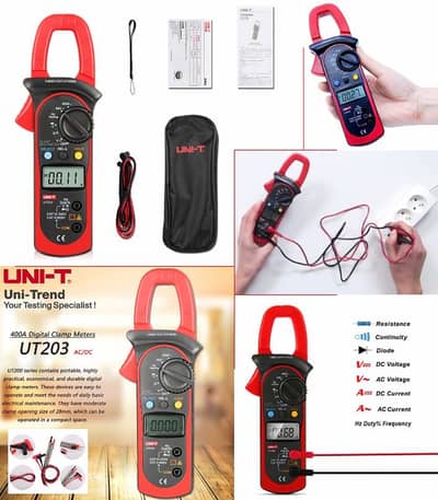 Clamp. Meter. Un