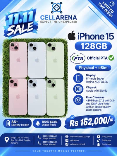 APPLE IPHONE 15 - CELLARENA