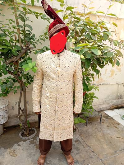 sherwani with qulla