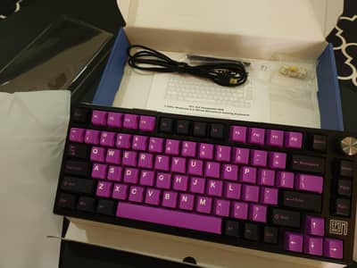 Epomaker TH80 SE Mechanical Gaming Keyboard RGB Wireless Bluetooth 2.4