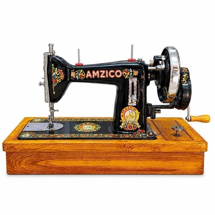 Amzico Sewing Machine (Silver-SE-110005 ) 1