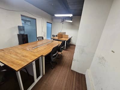 Fully Furnished Office For Rent - Model Town Link Road - 9 Persons Seating + Executive Room - Rent 75K - All Services Included - Generator Backup
