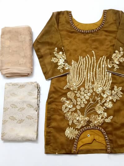 Mustard golden 3pc m