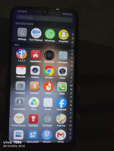 Huawei Y7 2019 condition ap k samny he working perfectly pta approved