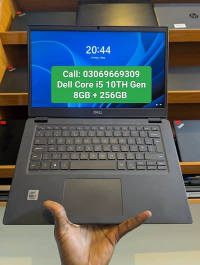 10th Generation Dell Latitude Core i5 Slim Laptop 8GB + 256GB SSD