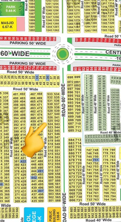 10 Marla All Dues Clear On Ground Ready to Construct With Possession Utilities Paid Available For Sale