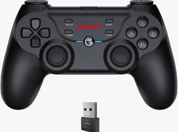 Game Sir T3s Wireless Gaming Controller for Switch, PC Windows, Bluetooth Controller with Turbo Function, Dual Shock, 25 Hours of Playing Time  (Black)