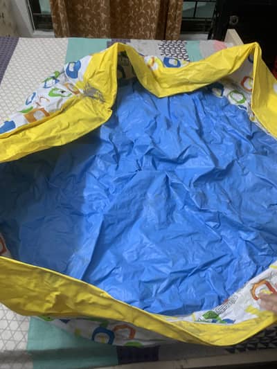Intex Wild Geometry 3-Ring Inflatable Kids Swimming Pool (Used)