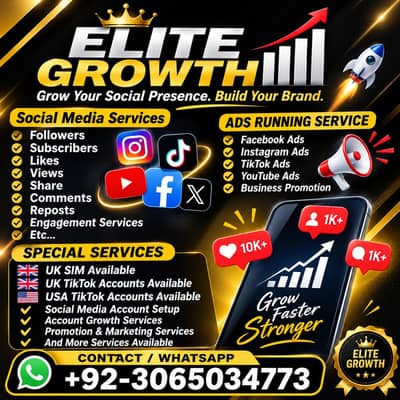 Social Media Marketing & Digital Promotion Services Follwers to ETC