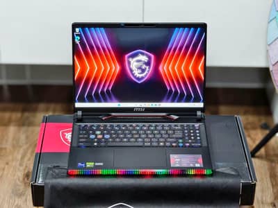 MSI raider Ge68 hx core i9 14th Gen rtx 4070 32gb ddr5 1tb SSD