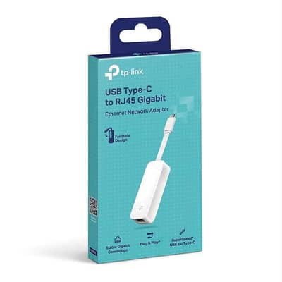 USB Type-C to RJ45 Gigabit Network Adapter