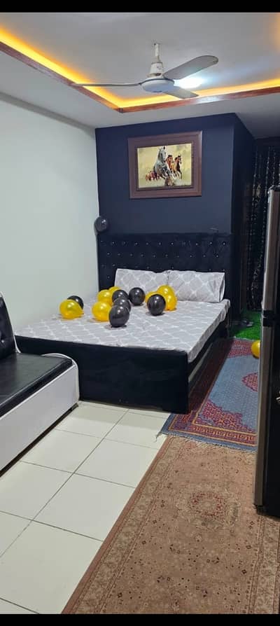 Per Day One Bed Fully Furnished Apartment Available in Islamabad