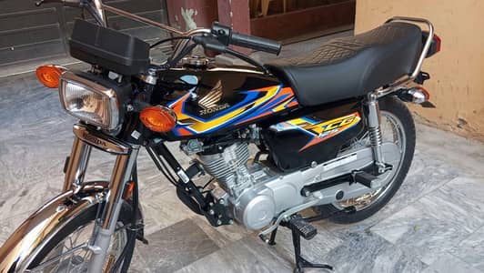 Honda CG125 Black