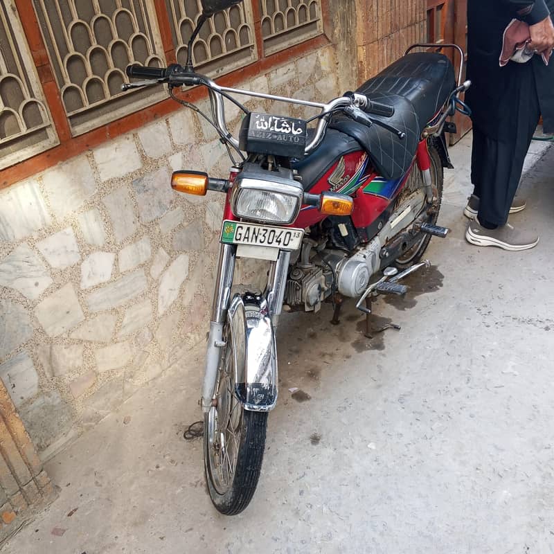 Hoanda CD 70 read add 1