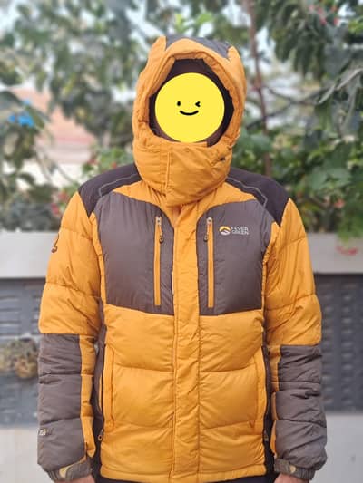 Mountains summit series winter puffer jacket design for minus 10-40C°
