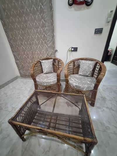 Cane Chair set