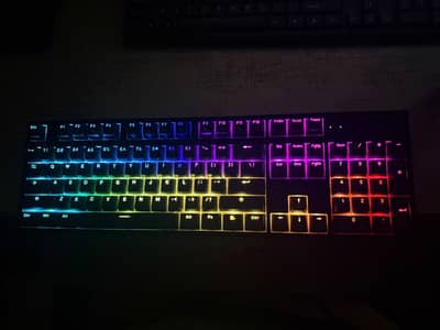 Hyperx mars 2 full keyboard with mechanical linear switches